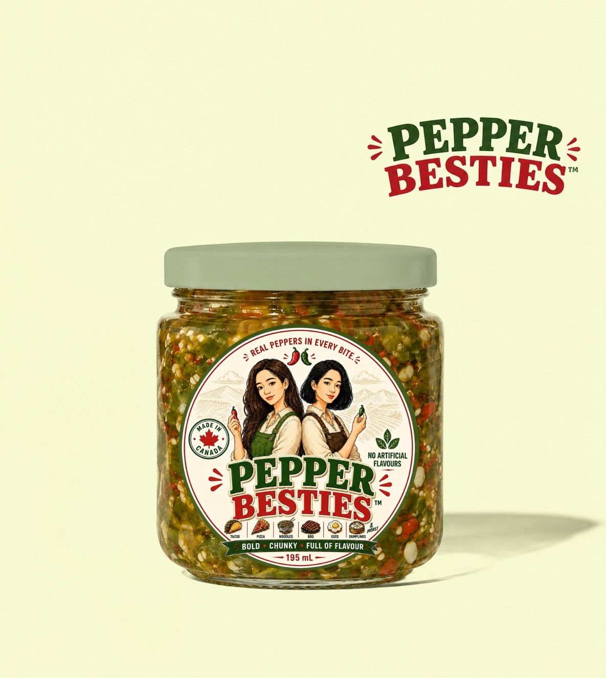 Pepper Besties Original — Medium-Hot