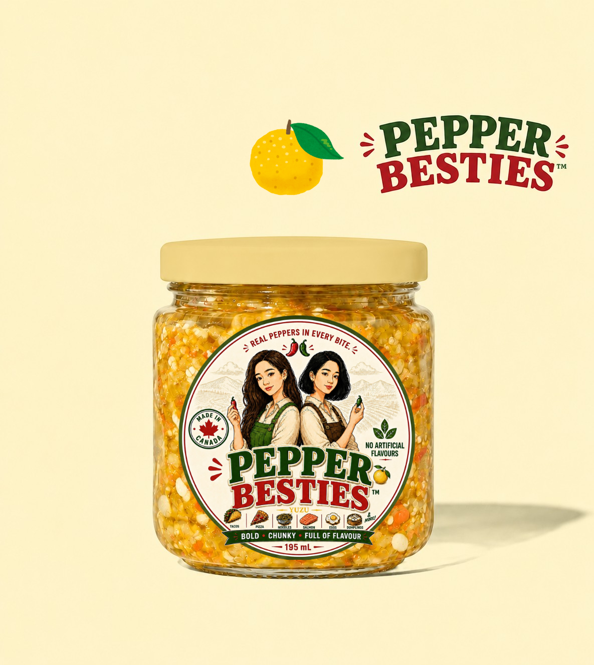 Pepper Besties Yuzu — Mild-Hot (Coming Soon)